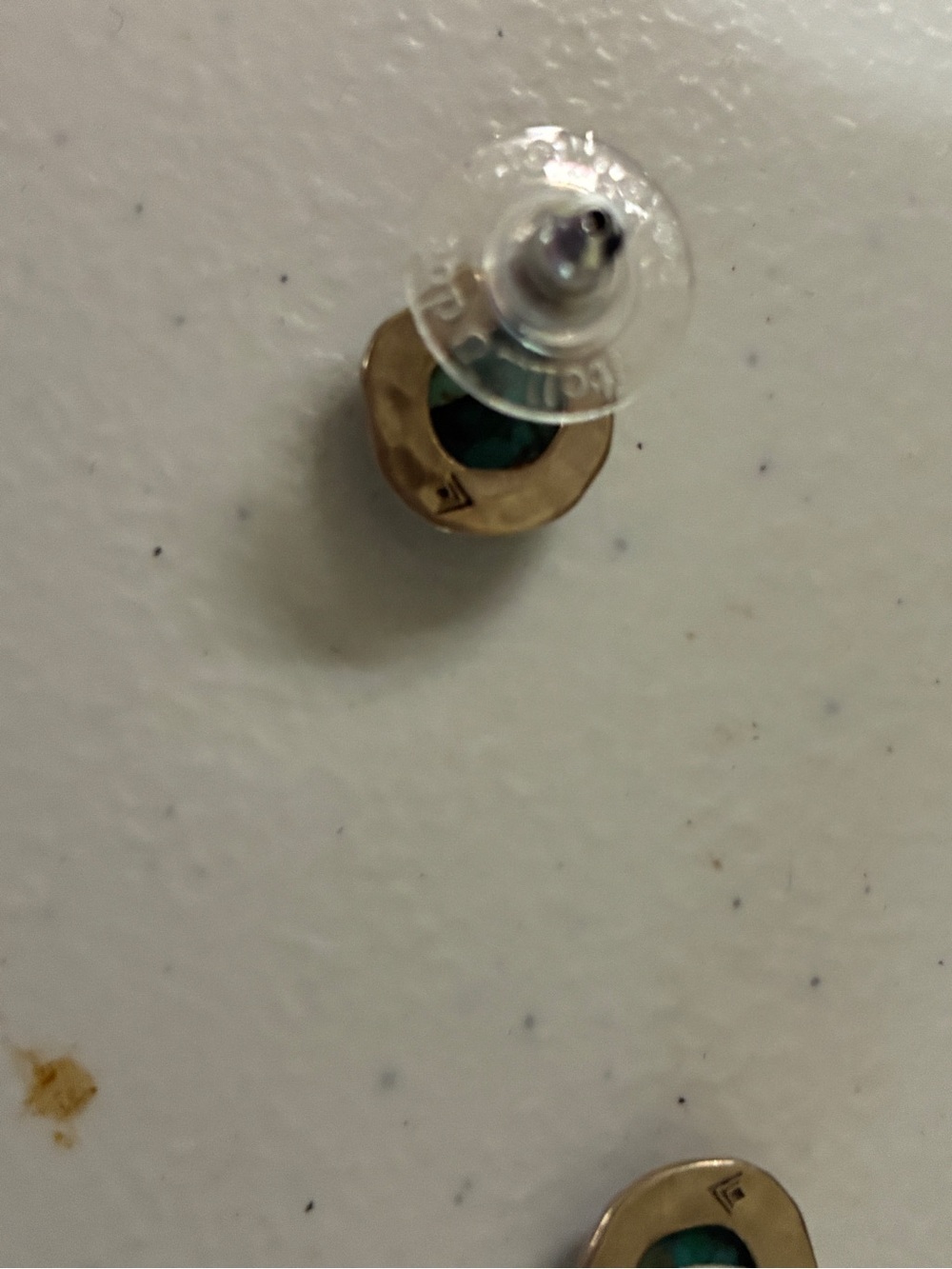 Silpada Vintage Turquoise Stone Stud Earrings & Sterling Silver. - Picture 3 of 3